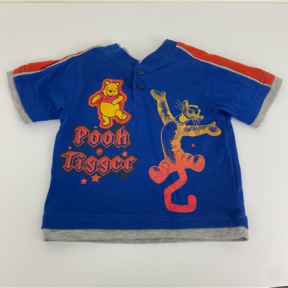 Y2K Winnie The Pooh Tigger Vintage Wonderful World Of Disney Shirt 18M
